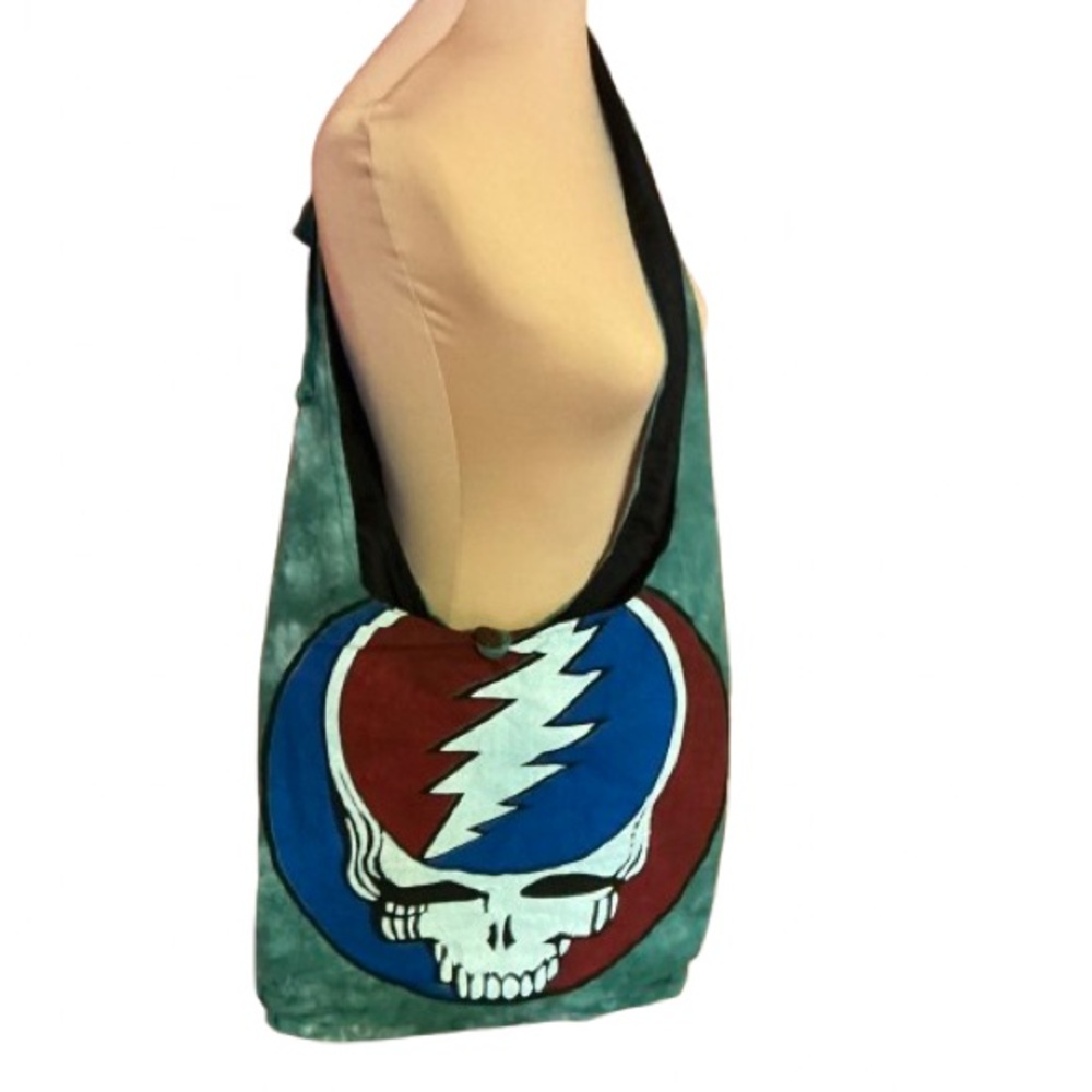 Grateful Dead NWT Large Stealie Tie dyed bag